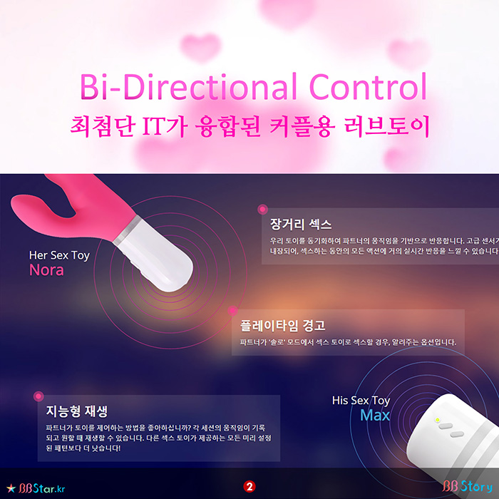 비비스토리, BBStory, 최첨단 IT가 융합된 커플용 러브토이, 섹스토이