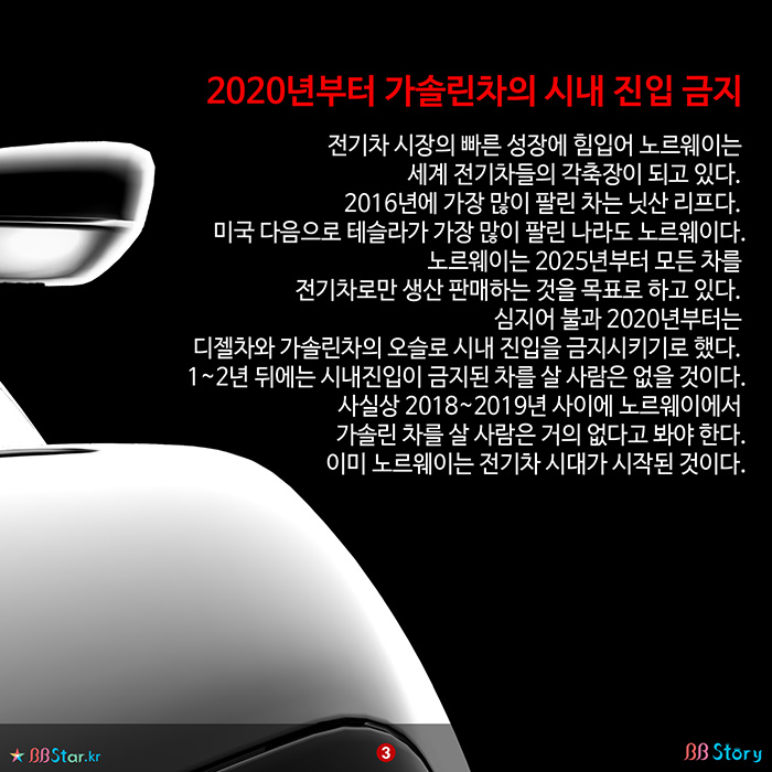 비비스토리, BBStory, 2020년부터 가솔린차의 시내 진입 금지
