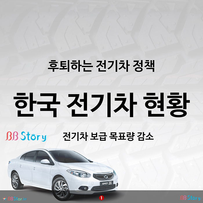 비비스토리, BBStory, 후퇴하는 전기차 정책, 한국 전기차 현황