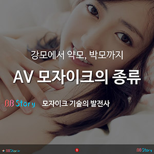 AV 모자이크의 종류, 모자이크 기술의 발전사