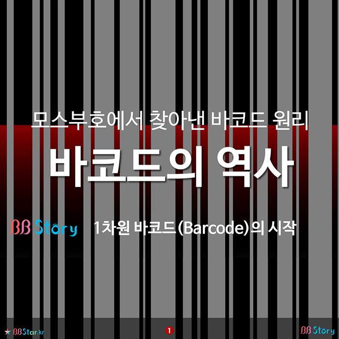 비비스토리, BBStory, 모스부호에서 찾아낸 바코드 원리, 바코드의 역사