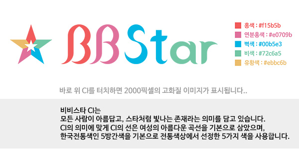 비비스타 CI 소개