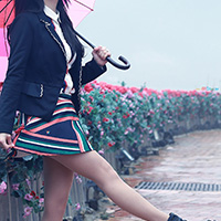 비비스타 화보 모델, 은파, eunpa, 투피스, 야외촬영