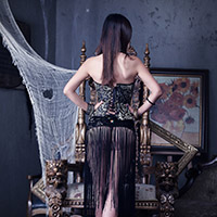 권하라, 코르셋 컨셉,  섹시컨셉, 모델 화보