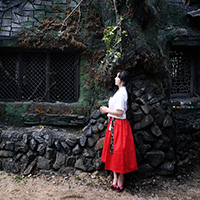 비비스타 화보 모델, 혜진, hyejin, 한복촬영, 야외촬영, 생활한복,