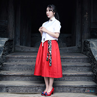 비비스타 화보 모델, 혜진, hyejin, 한복촬영, 야외촬영, 생활한복,