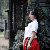 비비스타 화보 모델, 혜진, hyejin, 한복촬영, 야외촬영, 생활한복,