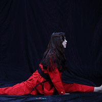 비비스타, 김이루, 태권소녀, 섹시 컨셉, 무술, 태권도, 발차기