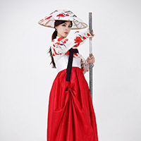 비비스타, 김이루, 태권소녀, 섹시 컨셉, 무술, 태권도, 발차기