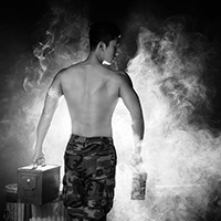 비비스타 무료프로필 이벤트  모델, 김민재, 의사, 군인컨셉