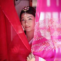 비비스타 화보 모델, 리유 RiU, 한복 컨셉