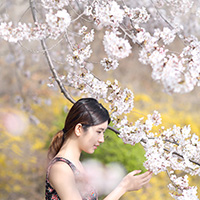 비비스타 화보 모델, 리유 Ri-U, 교복 원피스 컨셉,야외촬영