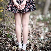 비비스타 화보 모델, 리유 Ri-U, 교복 원피스 컨셉,야외촬영