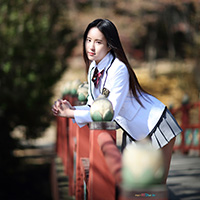 비비스타 화보모델, 로하, ROHA,야외촬영, 교복 청순 섹시 컨셉