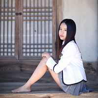 비비스타 화보 모델, 로하, ROHA, 스튜디오촬영, 청순 섹시 교복컨셉