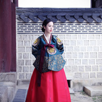 비비스타 화보 모델, 박선영, 한복 컨셉